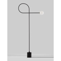 Nova Luce 9010224 Dedalo G9 Stehlampe Schwarz, Weiß 4