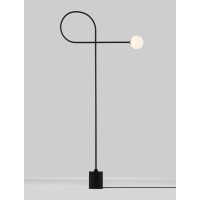 Nova Luce 9010224 Dedalo G9 Stehlampe Schwarz, Weiß 5