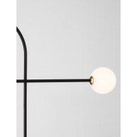 Nova Luce 9010224 Dedalo G9 Stehlampe Schwarz, Weiß 7