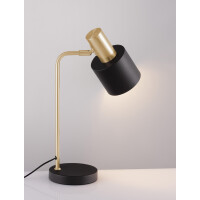 Nova Luce 9050161 Paz E14 Tischleuchte Gold, Schwarz 6