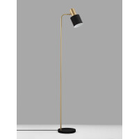 Nova Luce 9050163 Paz E27 Stehlampe Gold, Schwarz 3