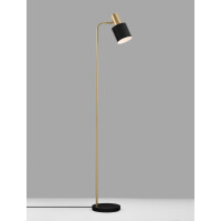 Nova Luce 9050163 Paz E27 Stehlampe Gold, Schwarz 4