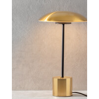Nova Luce 9501229 Lash LED Tischleuchte Schwarz, Gold 2