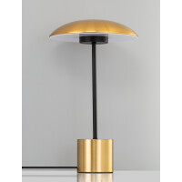 Nova Luce 9501229 Lash LED Tischleuchte Schwarz, Gold 3
