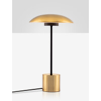 Nova Luce 9501229 Lash LED Tischleuchte Schwarz, Gold 6