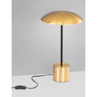 Nova Luce 9501229 Lash LED Tischleuchte Schwarz, Gold 7