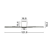 Nova Luce 9952325 Dell  Ventilator Weiß 5