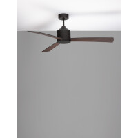 Nova Luce 9952350 Axel  Ventilator Schwarz, Braun 3