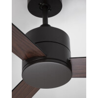 Nova Luce 9952350 Axel  Ventilator Schwarz, Braun 4
