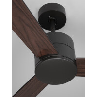Nova Luce 9952350 Axel  Ventilator Schwarz, Braun 5