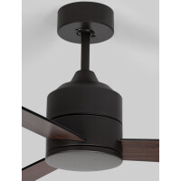 Nova Luce 9952350 Axel  Ventilator Schwarz, Braun 6
