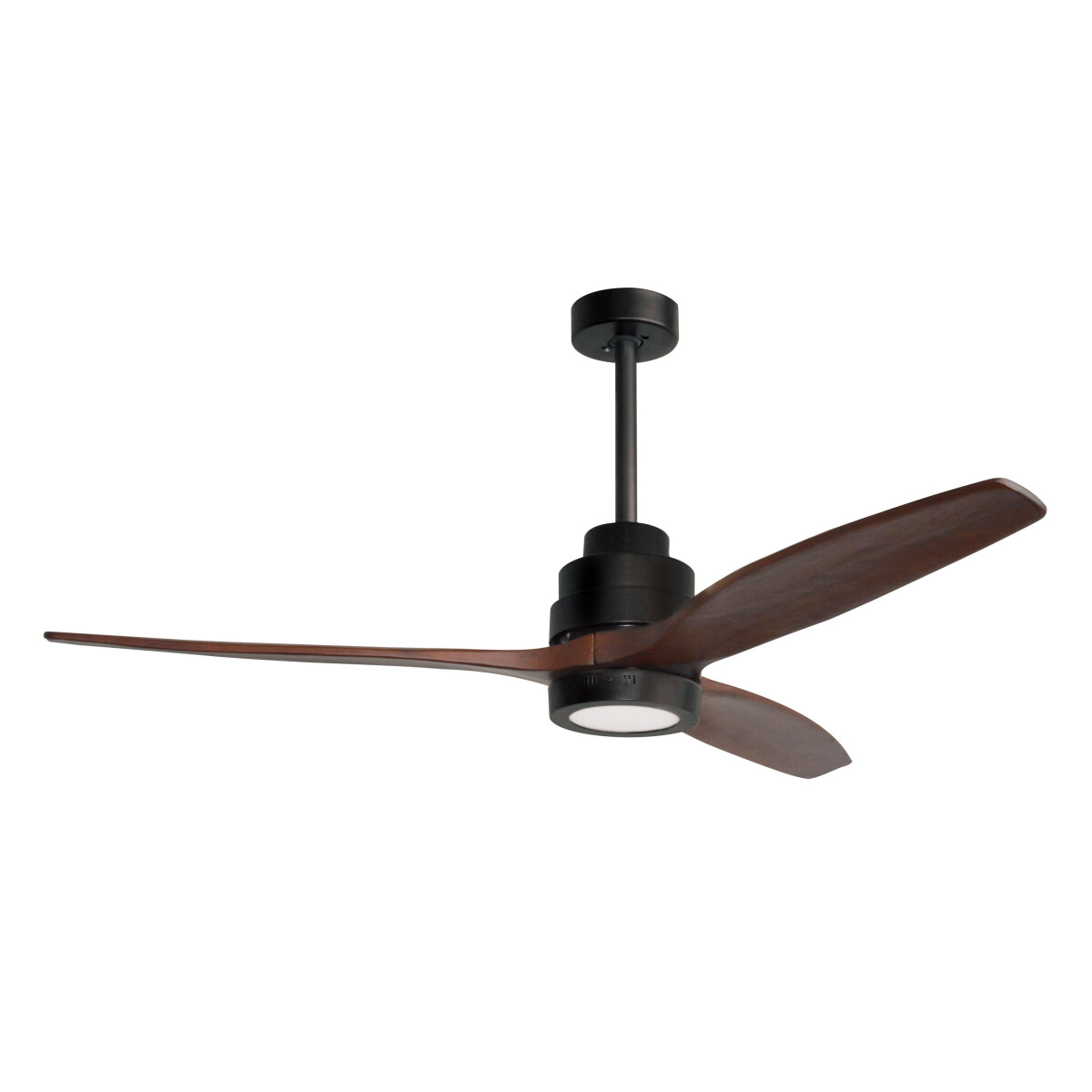 Nova Luce 5231401 Sabal LED Ventilator Schwarz, Braun