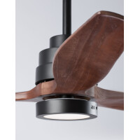 Nova Luce 5231401 Sabal LED Ventilator Schwarz, Braun 6