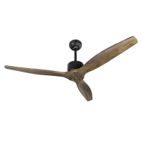 Nova Luce 5231301 Vento LED Ventilator Schwarz, Braun 3