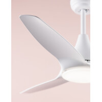 Nova Luce 5267301 Samoa LED Ventilator Weiß 5