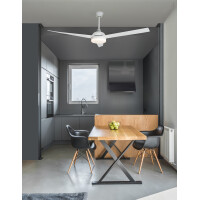 Nova Luce 9953198 Flow LED Ventilator Weiß 2