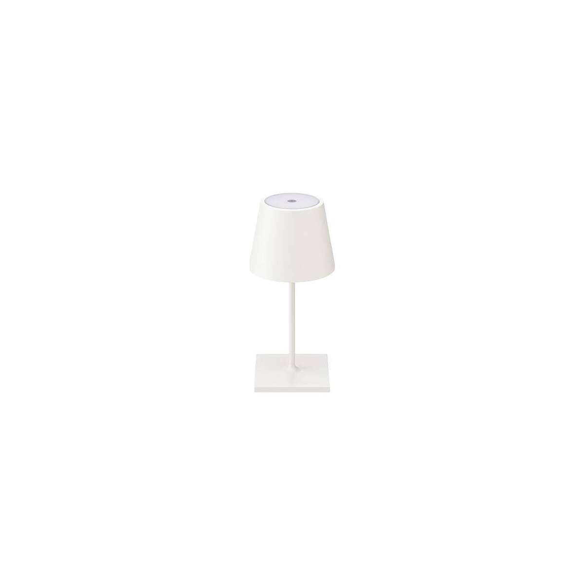 Akku-Tischleuchte Nuindie mini 250mm USB-C schneeweiß