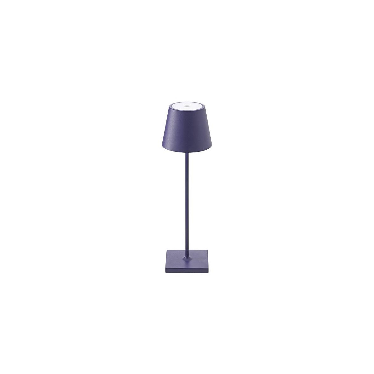 Akku-Tischleuchte Nuindie USB-C 380mm pflaumenblau