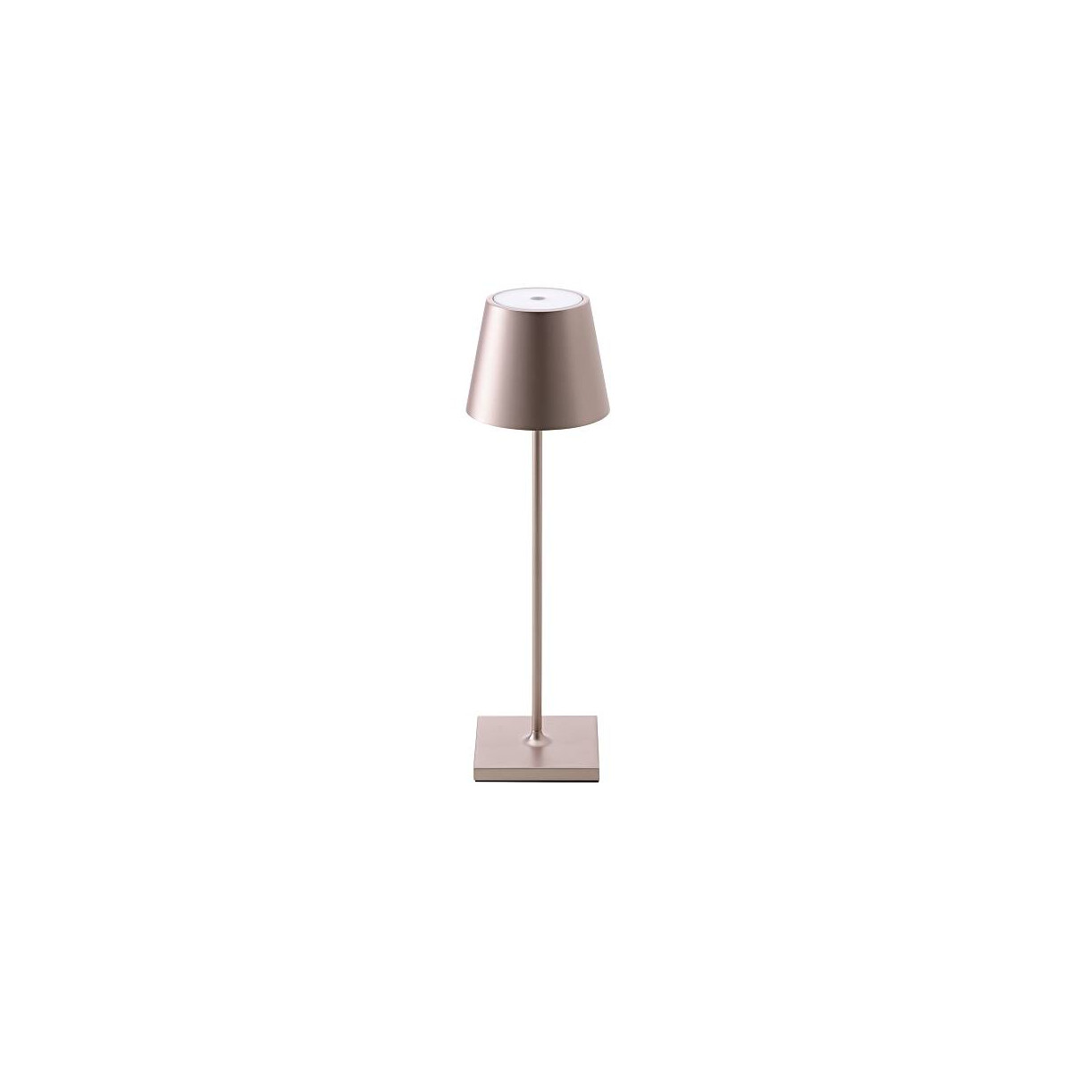Akku-Tischleuchte Nuindie USB-C 380mm rosegold