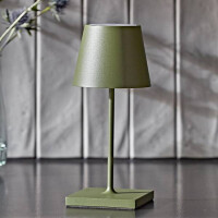 Akku-Tischleuchte Nuindie mini 250mm tannengrün 2