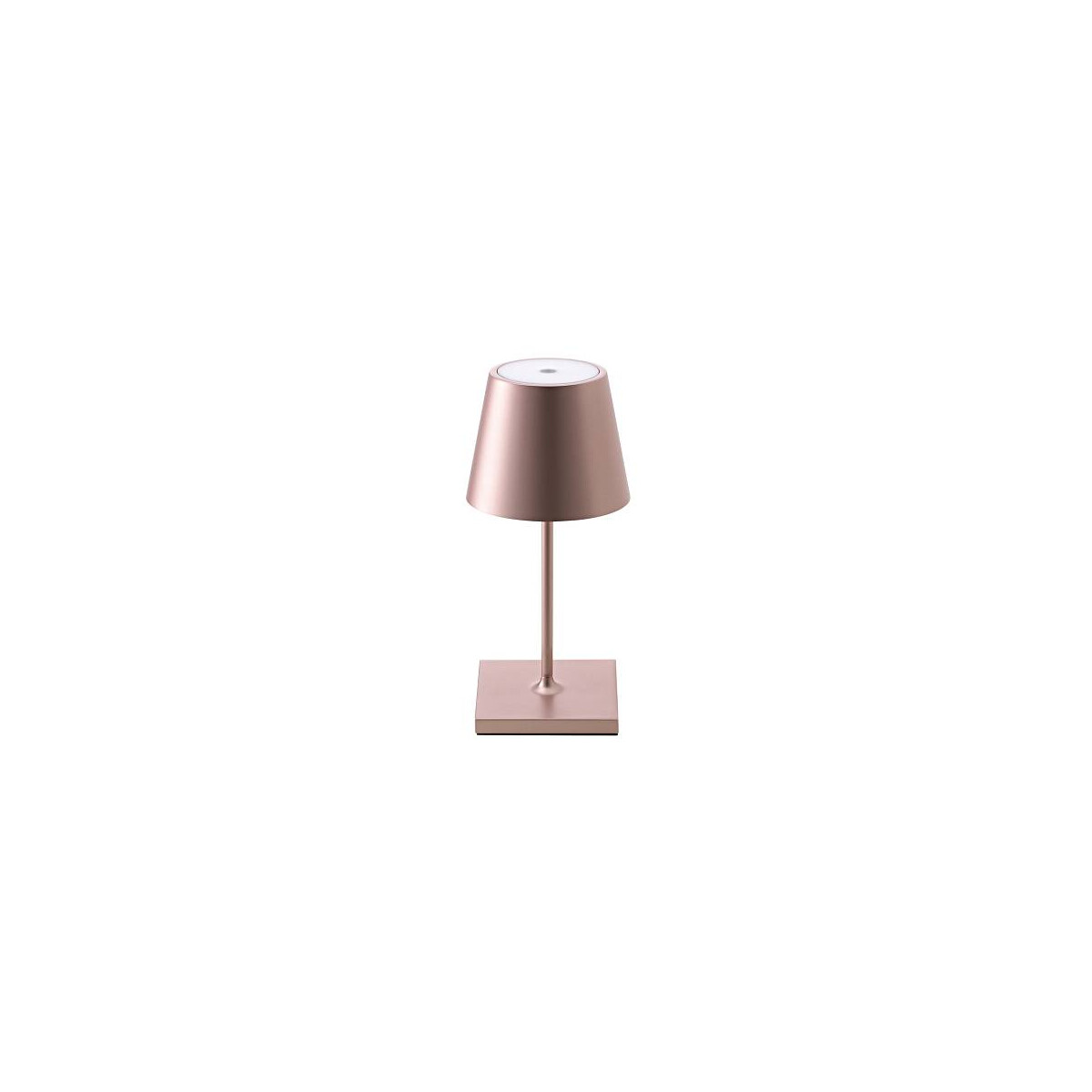 Akku-Tischleuchte Nuindie USB-C mini 250mm rosegold