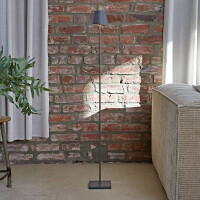 Akku-Stehleuchte Nuindie 1200mm graphitgrau rund 2