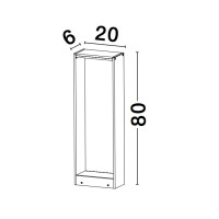 Nova Luce Volvel 9195061 Wegeleuchte IP54 Schwarz 8