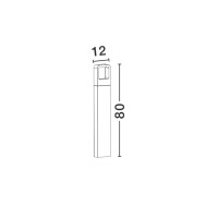 Nova Luce Acqua 713313 Wegeleuchte IP54 Dunkel Grau 3