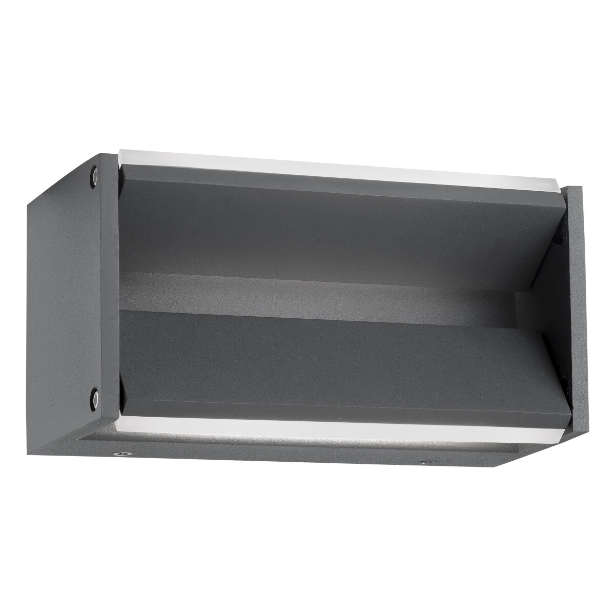 5212017408822 - Twin led Außen-Wandleuchte IP54 10W 600lm 3000K Gartenleuchte - Anthrazit - Nova Luce