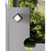 Nova Luce Max 9026001 Wandleuchte IP65 Dunkel Grau 2
