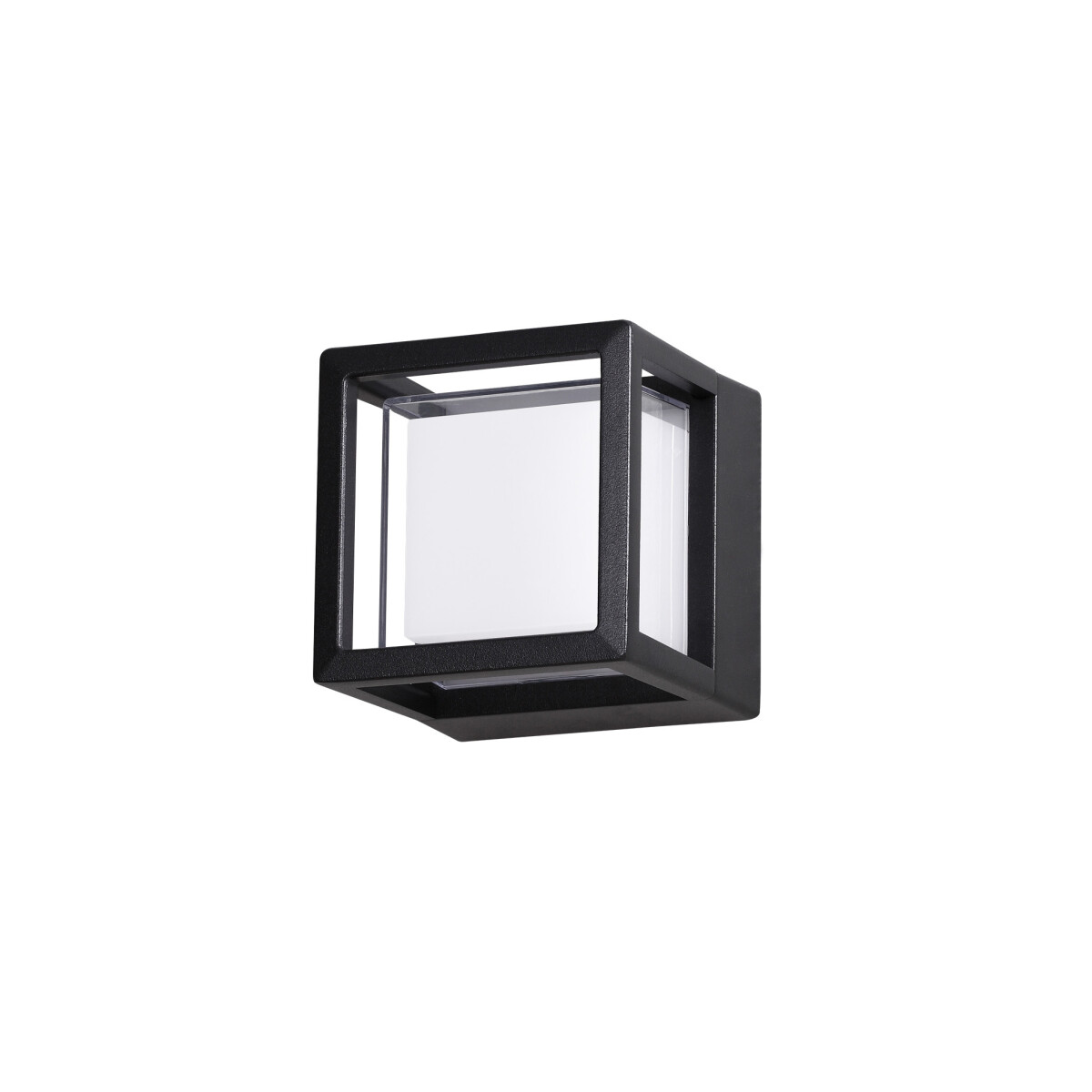 Nova Luce Agosto 9207616 Wandleuchte IP54 Schwarz