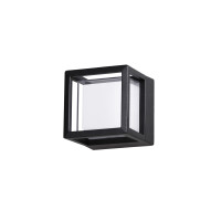 Nova Luce Agosto 9207616 Wandleuchte IP54 Schwarz 1