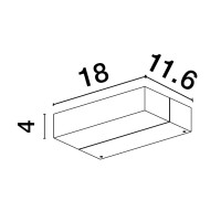 Nova Luce Ziri 9492570 Wandleuchte IP65 Anthrazit 5