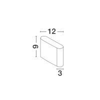 Nova Luce Soho 740401 Wandleuchte IP54 Dunkel Grau 3