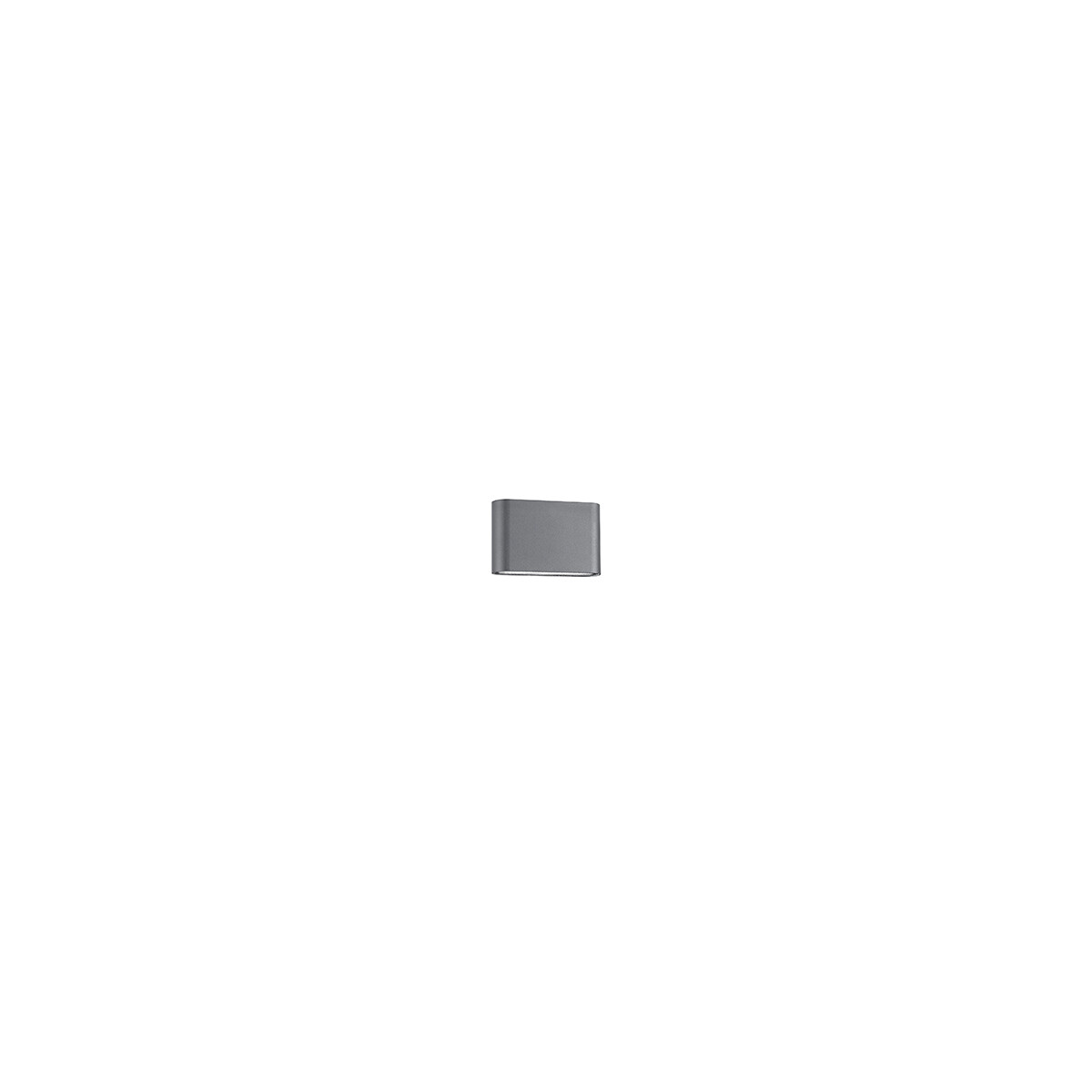 Nova Luce Soho 740404 Wandleuchte IP54 Dunkel Grau