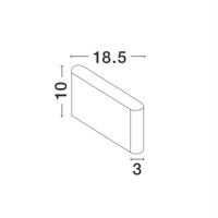 Nova Luce Soho 740404 Wandleuchte IP54 Dunkel Grau 2