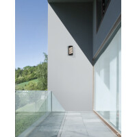 Nova Luce Lupo 9926617 Wandleuchte IP65 Schwarz 2
