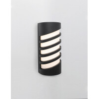 Nova Luce Lupo 9926617 Wandleuchte IP65 Schwarz 4