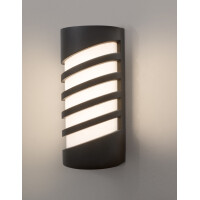 Nova Luce Lupo 9926617 Wandleuchte IP65 Schwarz 6