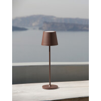 Nova Luce Seina 9223403 Tischleuchte IP54 Braun 2