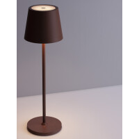 Nova Luce Seina 9223403 Tischleuchte IP54 Braun 5