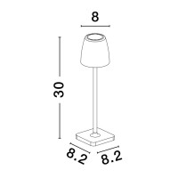 Nova Luce Colt 9223411 Tischleuchte IP54 Schwarz 2