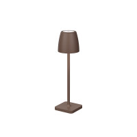 Nova Luce Colt 9223412 Tischleuchte IP54 Rost Braun 1