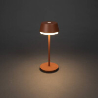 Konstsmide 7830-960 Lyon USB-LED-Tischleuchte terracotta 2