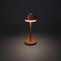 Konstsmide 7830-960 Lyon USB-LED-Tischleuchte terracotta 6