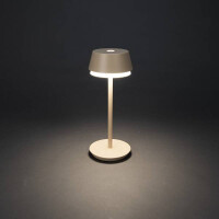 Konstsmide 7830-330 Lyon USB-LED-Tischleuchte sand 6