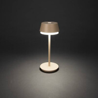 Konstsmide 7830-330 Lyon USB-LED-Tischleuchte sand 7