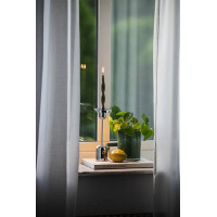 Konstsmide 7832-000 Cassis USB-LED-Kerzenleuchte silber 8