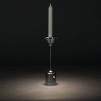 Konstsmide 7832-000 Cassis USB-LED-Kerzenleuchte silber 6
