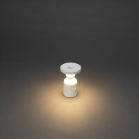 Konstsmide 7833-250 Nantes USB-LED-Kerzenleuchte weiss 5